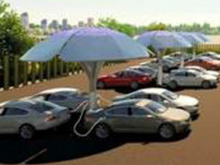 "Сонячні дерева" мають стати зарядними станціями для електромобілів