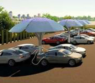 "Сонячні дерева" мають стати зарядними станціями для електромобілів