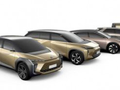 Компания Toyota анонсировала тизером новый электрический кроссовер