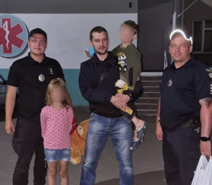 Патрульні Вишгородщини подбали про дітей, якими нехтували батьки