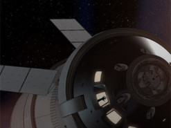 NASA опублікувало відео входу місячного корабля в атмосферу, зняте бортовими камерами