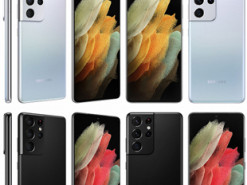 Samsung Galaxy S21, Galaxy S21+ и Galaxy S21 Ultra на официальных рендерах
