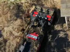 Знайшли пів сотні боєприпасів: як працює машина для розмінування територій