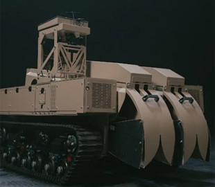 Українські розробники інтегрували протимінний модуль ТМ-62 на наземний дрон TerMIT 2.0