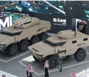 Розробники зі Саудівської Аравії представили новітній бойовий танк Heet 8×8
