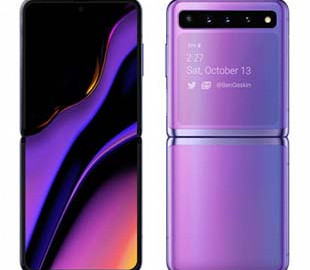 Опубликован концепт складного смартфона Samsung Galaxy Z Flip 2