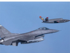 На хвіст F-16 посадили дрон: задіяли «Валькірію» зі штучним інтелектом