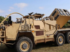 В Британії представили передову протитанкову машину Wolfram з наземною версію ракети Brimstone