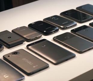 Блогер сравнил все смартфоны Google за 11 лет