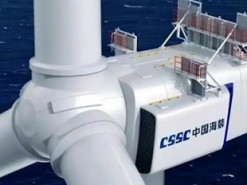 Китай побудував найбільший у світі морський вітрогенератор