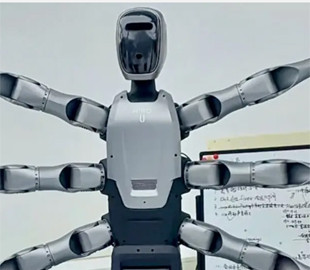 Китайські розробники представили шестирукого робота-гуманоїда Miro U