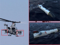 Американські розробники успішно запустили крилату ракету Red Wolf з бойового гелікоптера AH-1Z Viper