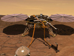 Апарат NASA зафіксував тремтіння від падіння метеоритів на Марс