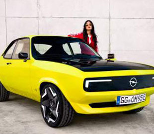 Opel возродила купе Manta в виде электрокара