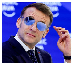 Сайт виробника не працював день. Еммануель Макрон спричинив попит на окуляри столітнього французького бренду