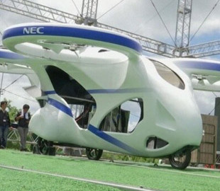 В Японии начинают коммерческое использование летающих автомобилей
