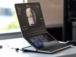 Intel показала необычный прототип двухэкранного игрового ноутбука