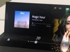 Sharp продемонстрировала гибкую 12,3-дюймовую AMOLED-панель