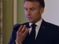 Французький телеканал показав уривки телефонної розмови Макрона з Трампом