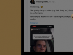 Instagram знижує якість відео, які набирають мало переглядів