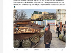 Маск назвав «зрадником» американського сенатора Келлі, який нещодавно побував у Києві