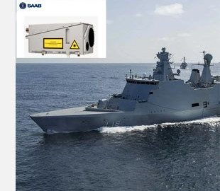 Шведські розробники інтегрували лазерну систему Vidar у бойові фрегати ВМС Данії