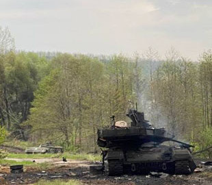 В Сети показали уничтожение новейшего российского танка