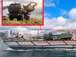 Австралійські розробники успішно випробували ракетну установку M142 HIMARS на борту десантного корабля HMAS Canberra