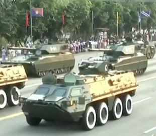 У М’янмі вперше показали БТР-4 власного виробництва за українською ліцензією