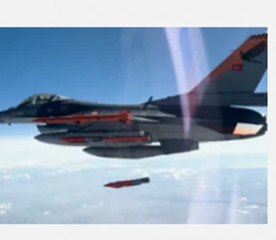 Турецькі розробники успішно запустили авіабомбу Tolun з винищувача F-16