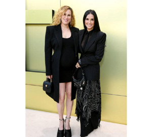 Вагітна дочка Брюса Вілліса з'явилася на модному показі