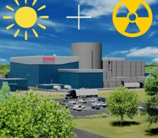 Holtec проектує першу гібридну електростанцію з сонячною та атомною енергію одночасно