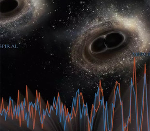 Гравітаційні хвилі перетворили на звук