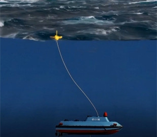 Китайські розробники представили автономний підводний дрон Blue Whale