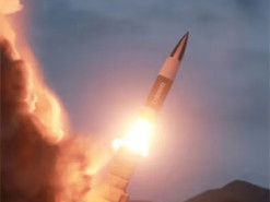 КНДР випробувала ракету під час візиту Блінкена до Сеула. Вона пролетіла понад 1100 км