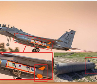 Ізраїльські розробники інтегрували балістичні ракети Blue Sparrow у винищувачі F-15