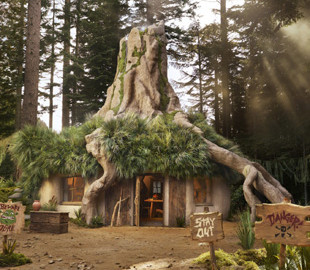 «Брудний шматочок раю». На Airbnb можна безплатно забронювати будинок Шрека (фото)