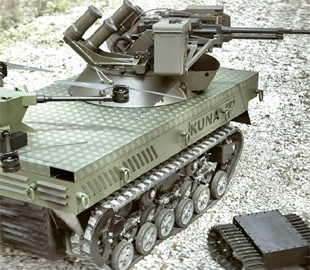 Польський гусеничний безпілотник може отримувати команди з повітряного дрона