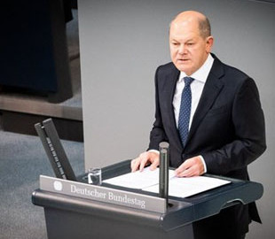 Шольц: Путін хотів шантажувати нас відключенням газу. Але й тут він помилився