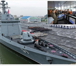 Розробники з Північної Кореї представили новий бойовий есмінець Choe Hyon