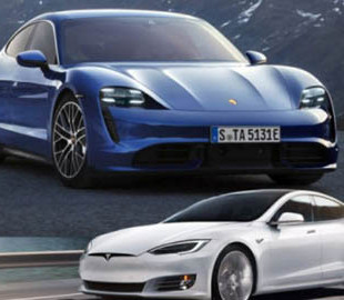 Porsche пошел на неожиданный маркетинговый ход с использованием Tesla