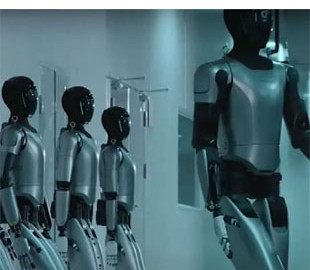 Китайський виробник показав армію фабричних роботів