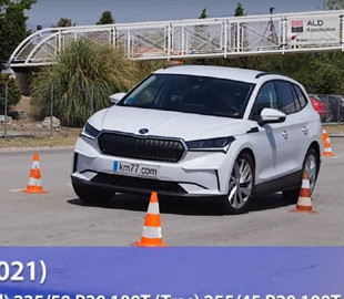 Новейший электромобиль Skoda неожиданно провалил лосиный тест