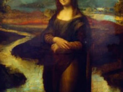 Мона Лиза в реке: ИИ научили дорисовывать картины культовых художников