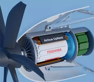 Airbus і Toshiba створюють надпровідний двигун для літаків майбутнього