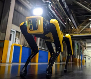 Корейские заводы Kia будет охранять четвероногий робот
