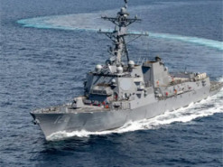 Американські розробники успішно випробували новий бойовий корабель USS Ted Stevens класу Arleigh Burke