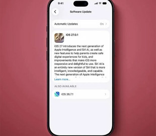 Apple змінила меню оновлень iPhone та висунула iOS 27 на перший план