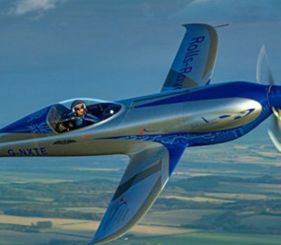 Электросамолет компании Rolls-Royce установил новый рекорд скорости