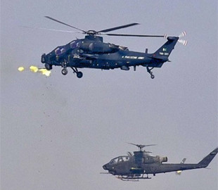 Розкриті технічні характеристики китайських бойових гелікоптерів Z-10ME-II